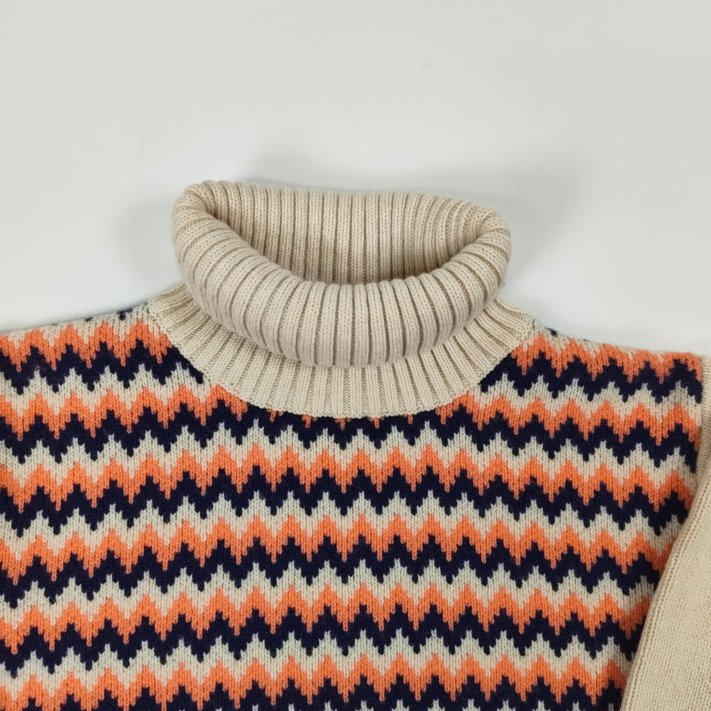 A.P.C. / 幾何学タートルネックニット ピエール・マリー SIZE:L