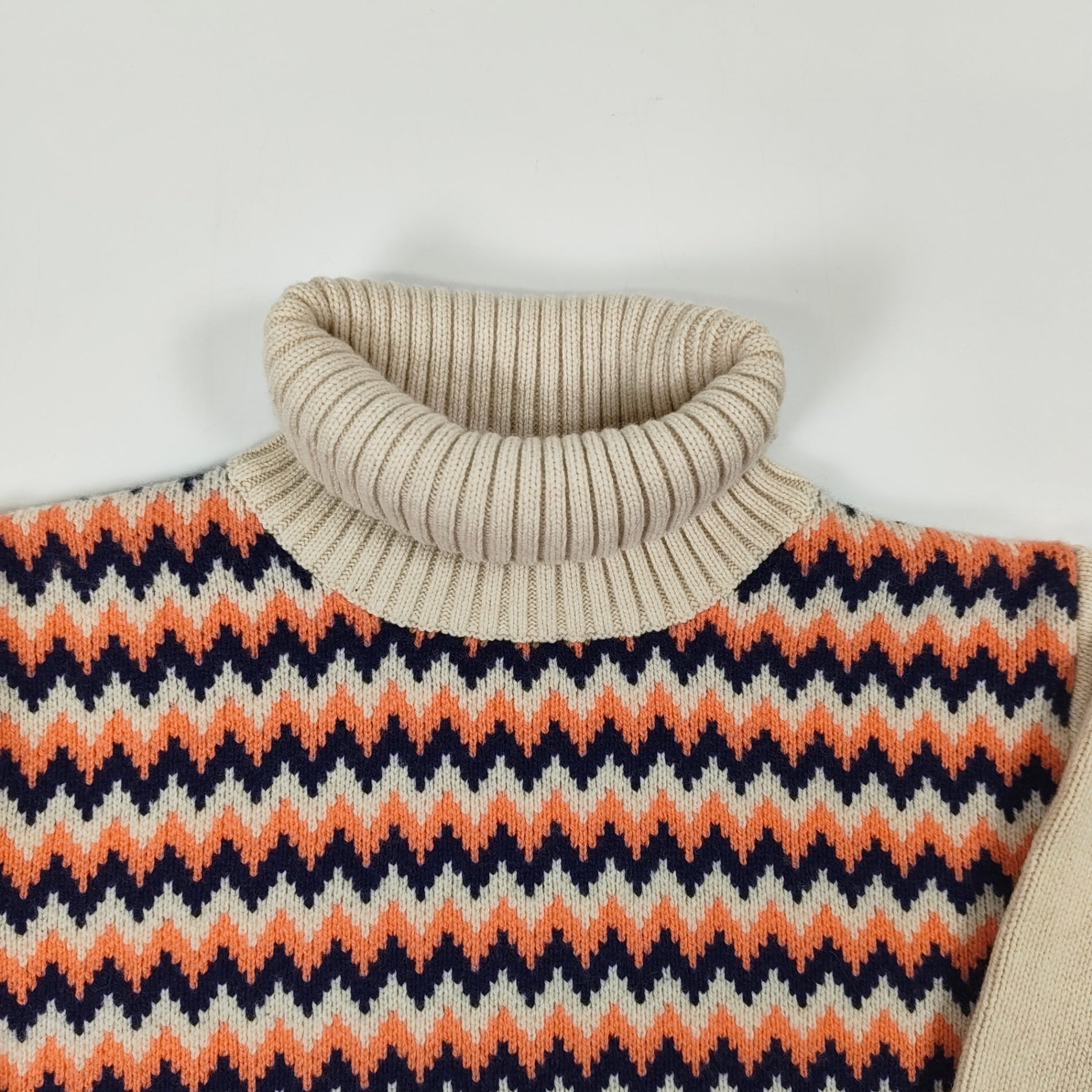 A.P.C. / 幾何学タートルネックニット ピエール・マリー SIZE:L