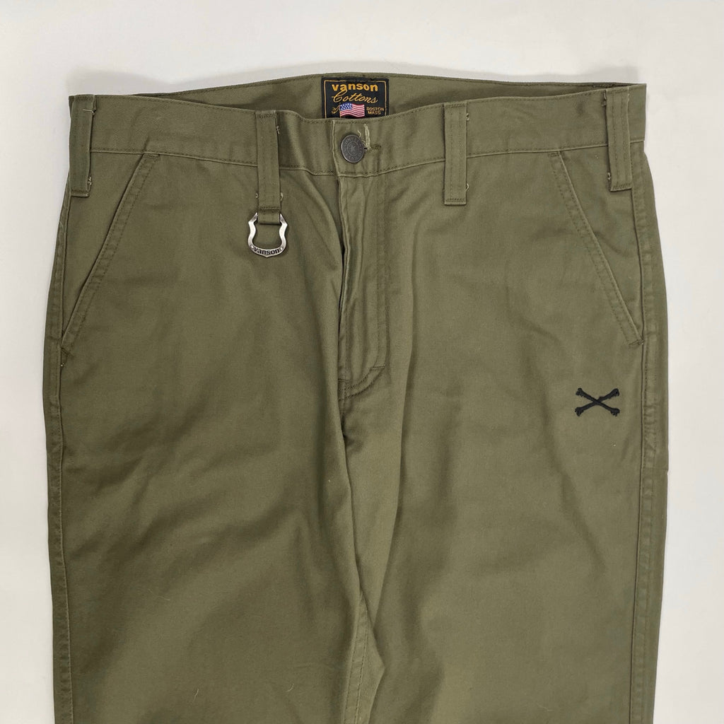 vanson / クロスボーンコットンチノパンツ 参考定価：13,800+tax SIZE:W32