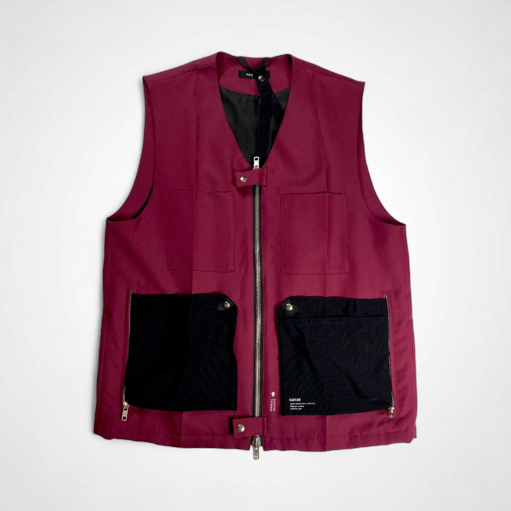PORTVEL ポートヴェル / WORK VEST PV191-V02 参考定価：37,000+tax SIZE:1(L程度)