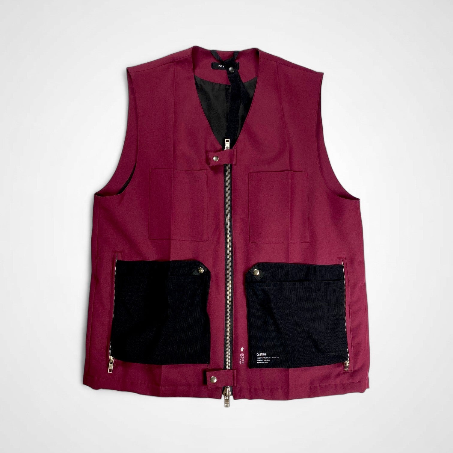 PORTVEL ポートヴェル / WORK VEST PV191-V02 参考定価：37,000+tax SIZE:1(L程度)