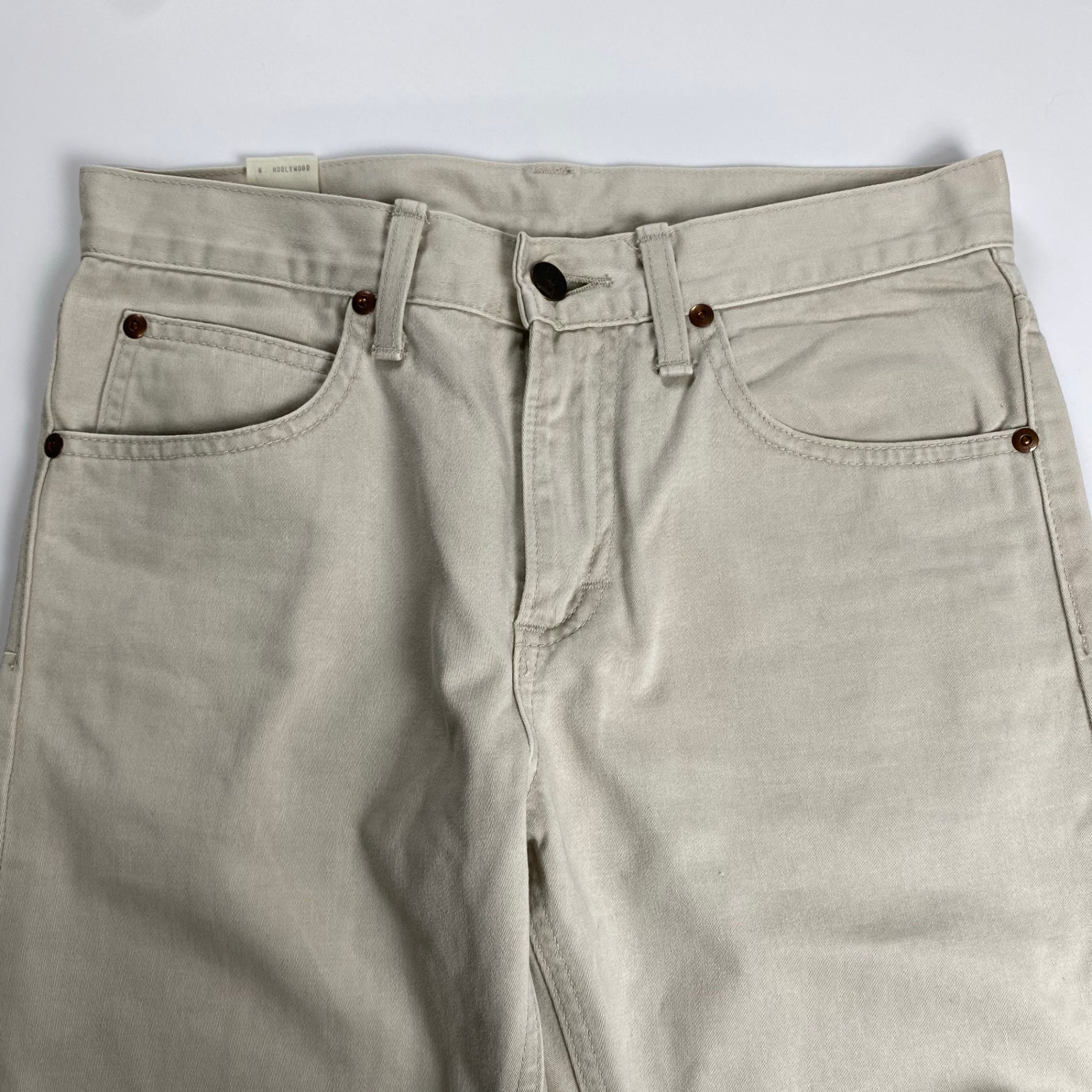 Lee × N.HOOLYWOOD リー エヌハリウッド / コラボ ウエスターナー コットンパンツ オフホワイト SIZE：S