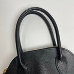 tandey タンデイ / クラウンレザーハンドバッグ ブラック 参考定価：17,000+tax