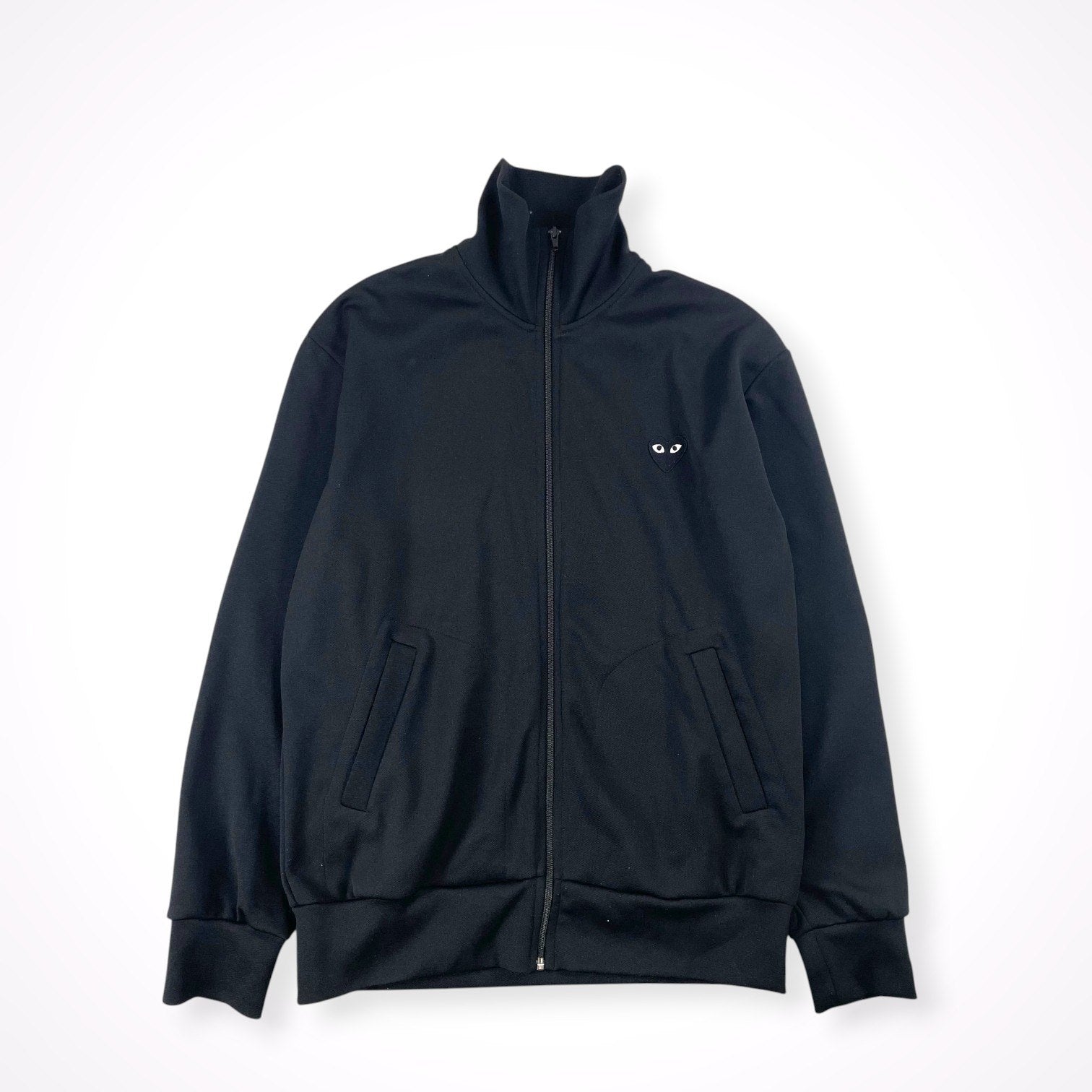 PLAY COMME des GARCONS / HEART LOGO TRACK JACKET ハートロゴ トラックジャケット SIZE:XL