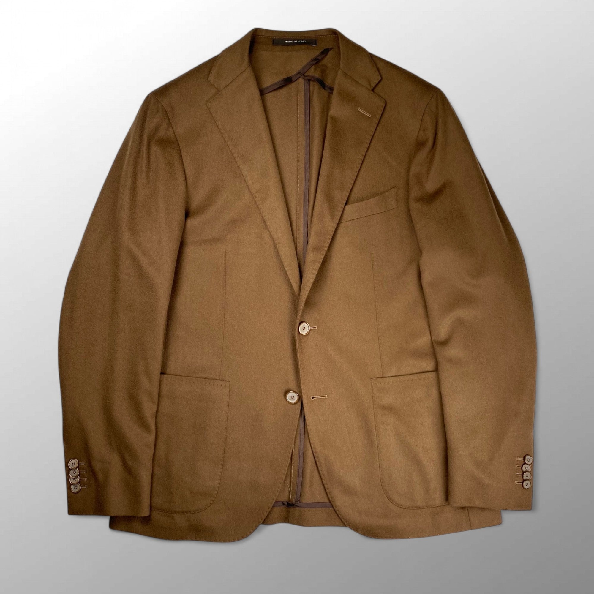 【美品】 TAGLIATORE タリアトーレ / MONTECARLO カシミアサキソニージャケット カシミヤ100％ 参考定価：195,000+tax SIZE：50（L程度）