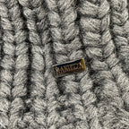 MANIERA / ニットブリムハット ポンポン付 参考定価：17,000程度 SIZE:FREE