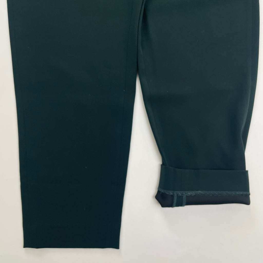 ENFOLD エンフォルド / PEダブルクロス Relax TROUSERS グリーン 参考定価：21,000+tax SIZE：38
