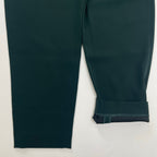 ENFOLD エンフォルド / PEダブルクロス Relax TROUSERS グリーン 参考定価：21,000+tax SIZE：38