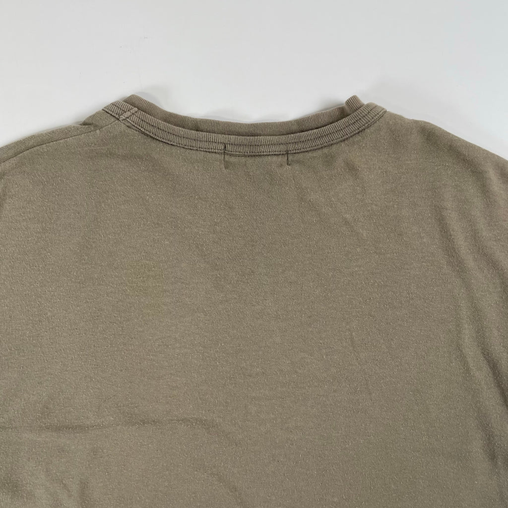yohji yamamoto POUR HOMME / フェード二重襟Tシャツ SIZE:3