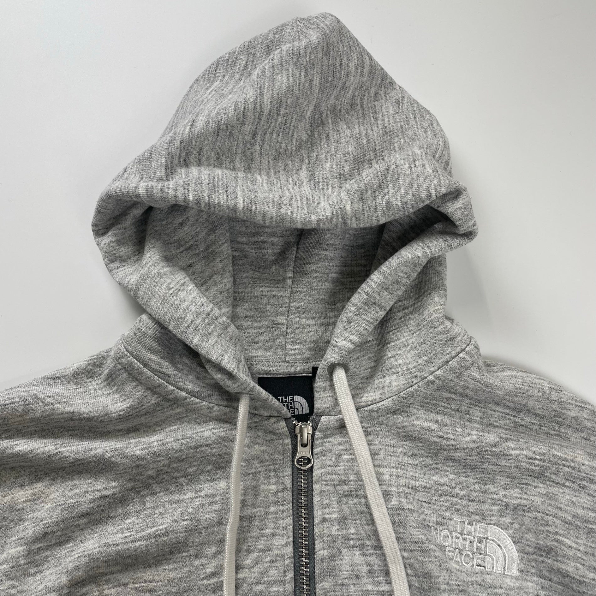 THE NORTH FACE ザ ノースフェイス / SQUARE LOGO FULLZIP ジップアップ パーカー ロゴ 参考定価：13,000+tax SIZE:S