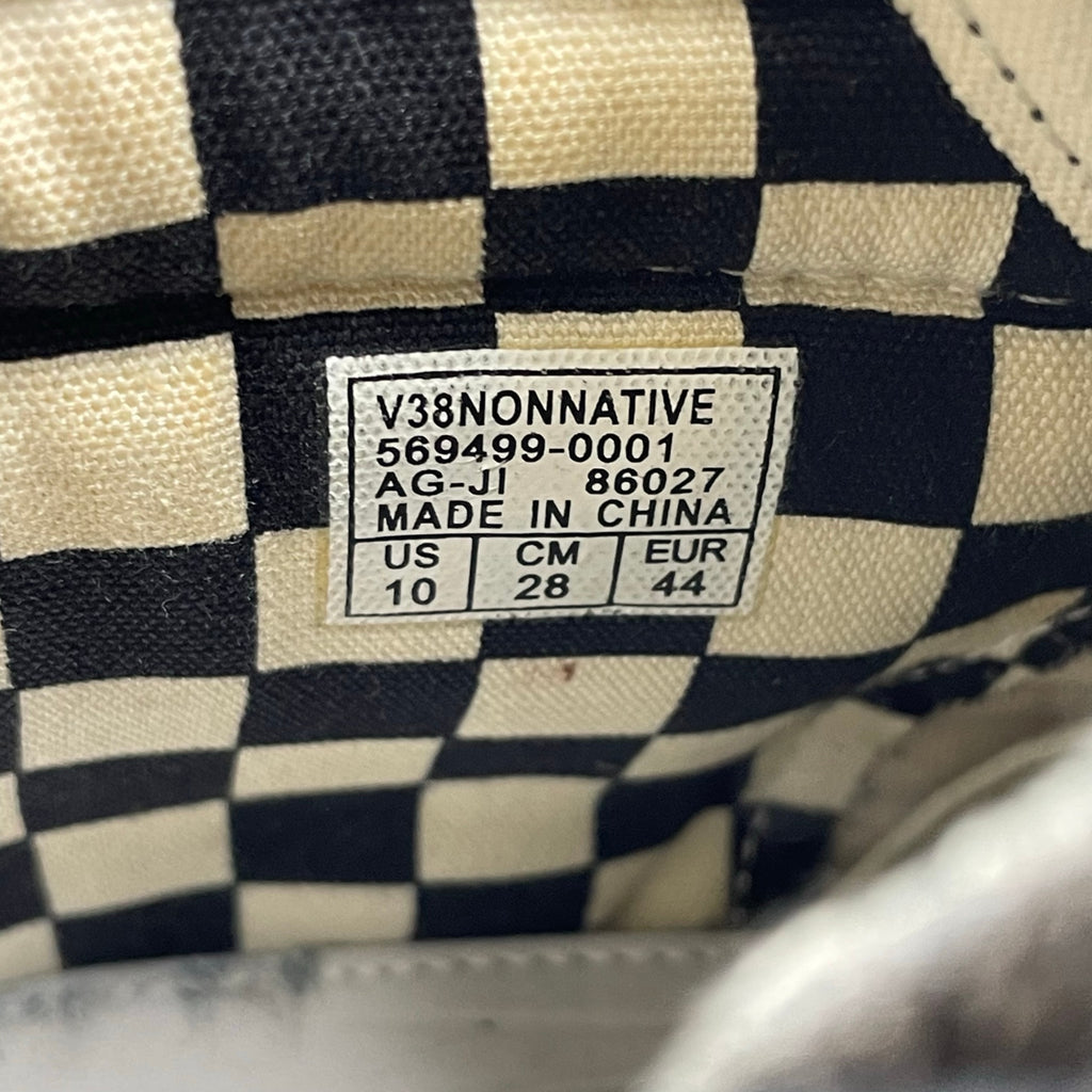 VANS × nonnative ヴァンズ ノンネイティブ / コラボ SK8-HI ローカットスニーカー 箱・替え紐付 SIZE:28cm
