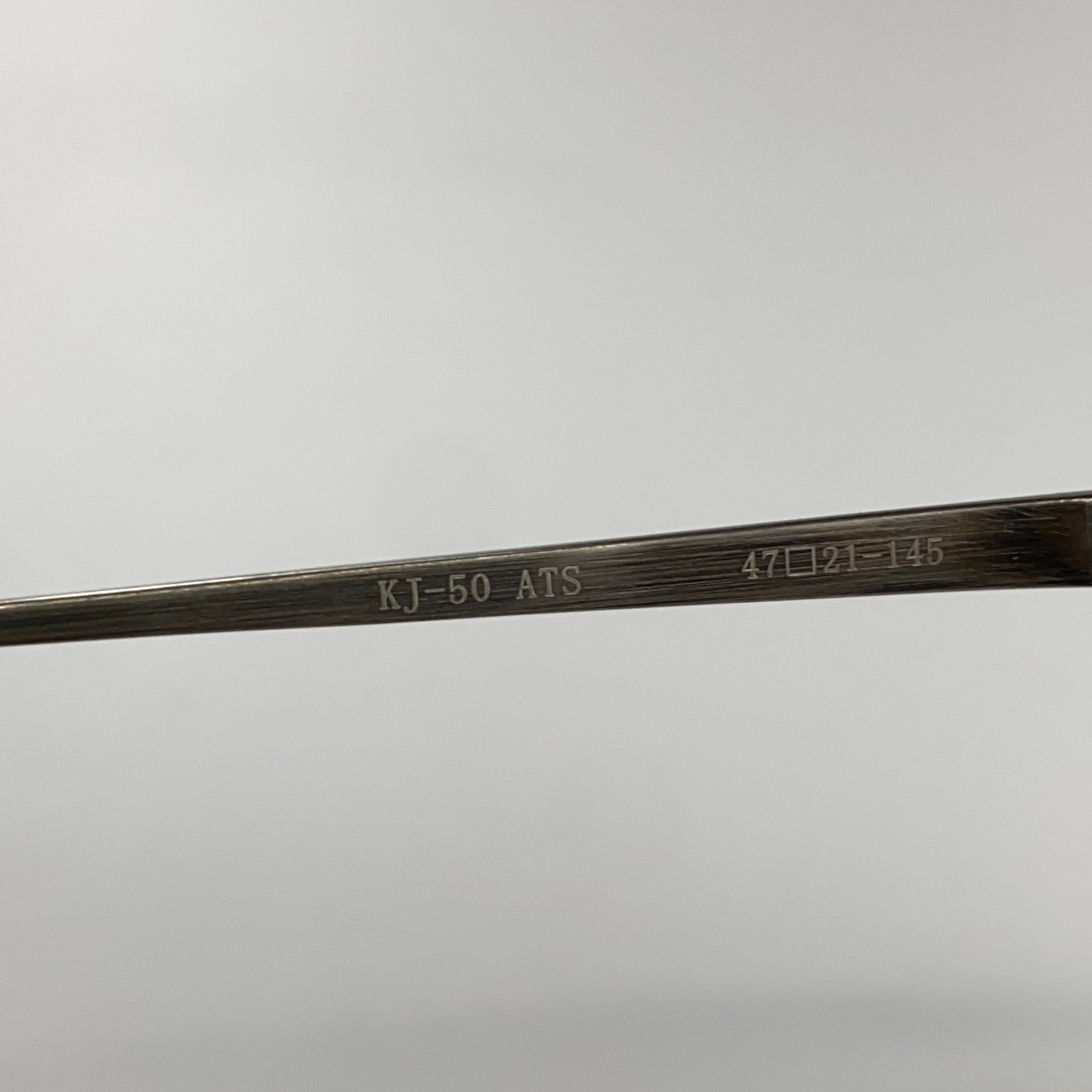 【極美品】金子眼鏡 / メタルラウンド KJ-50 度なしクリアレンズ 参考定価：50,000+tax