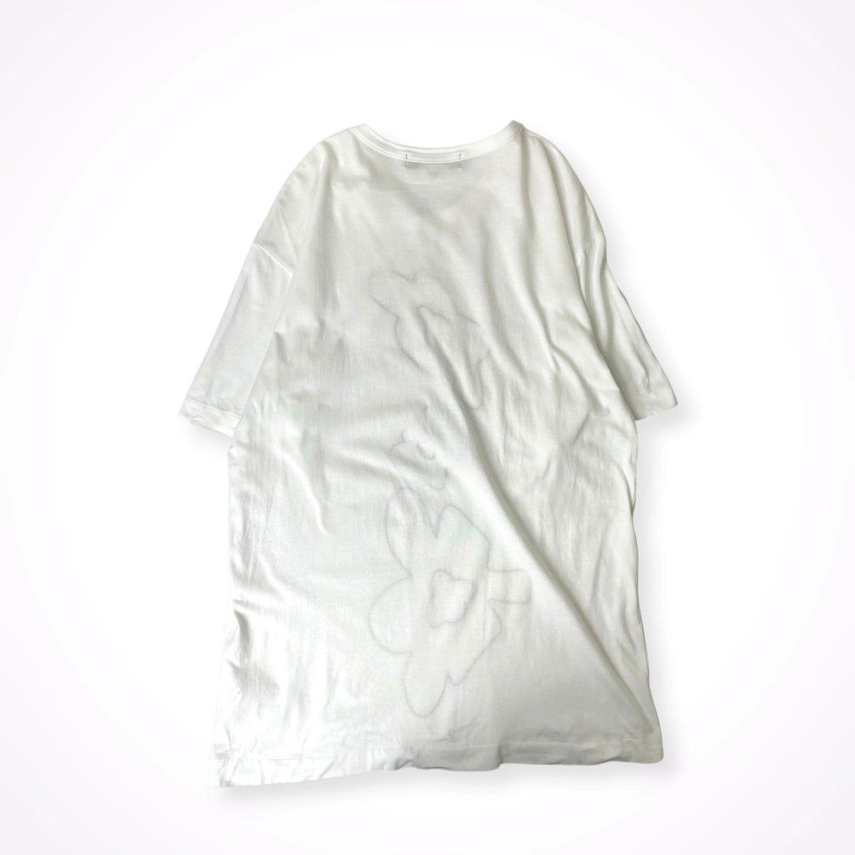 COMME des GARCONS HOMME DEUX / 18SS フラワー刺繍TEE DA-T007 SIZE:M