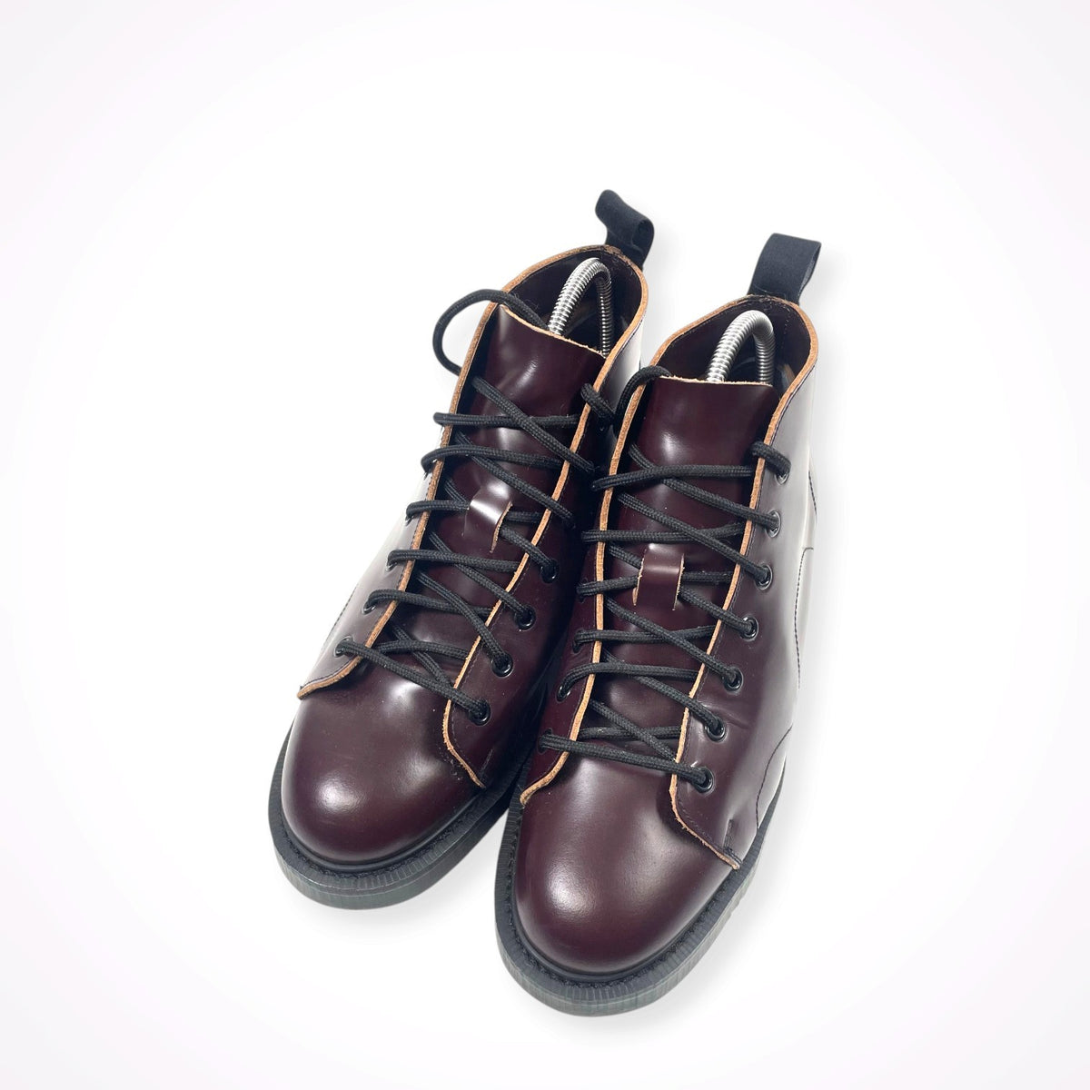 FRED PERRY × GEORGE COX / Monkey Boot Heavy Leather 極美品 参考定価：55,000+tax SIZE：7