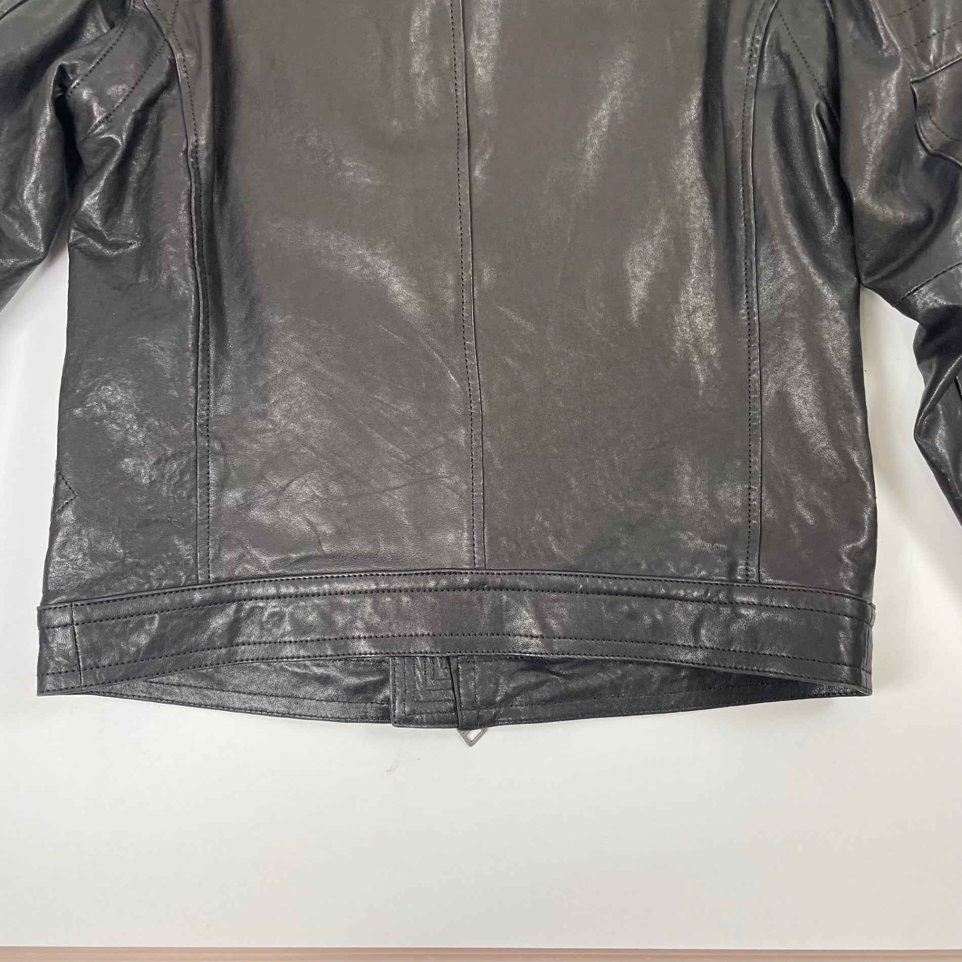 BURBERRY BLACK LABELラムレザー ライダースジャケット Burberry Black