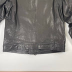 BURBERRY BLACK LABEL バーバリーブラックレーベル / シングルレザーライダースジャケット LUXURY COLLECTION SIZE:L