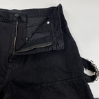 Simone Rocha シモーン ロシャ / Embellished Straight Workwear Denim ダブルニー デニム DOVER STREET取扱い 参考定価：110,000程度 SIZE：S