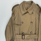 MACPHEE マカフィー / コットンギャバジントレンチコート 未使用品 参考定価：63,000+tax SIZE:34