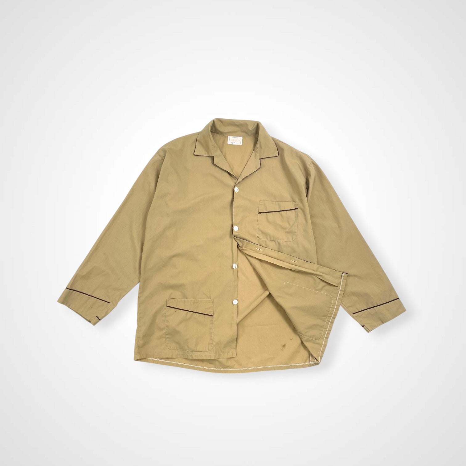 VINTAGE ヴィンテージ / オープンカラーシャツ ベージュ SIZE:XL