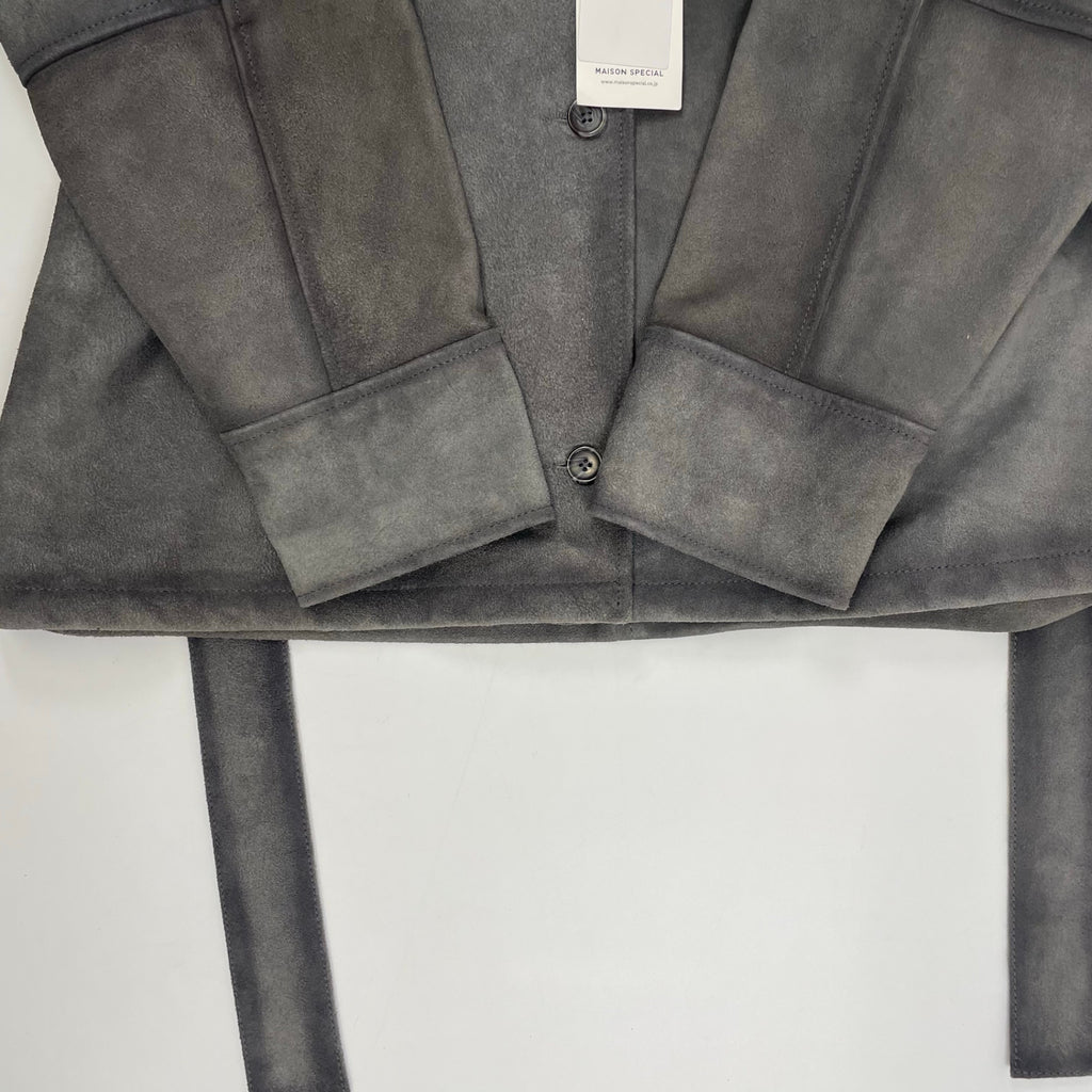 MAISON SPECIAL / Real Suede Oversized Shirt 未使用品 参考定価：36,000+tax SIZE:FREE