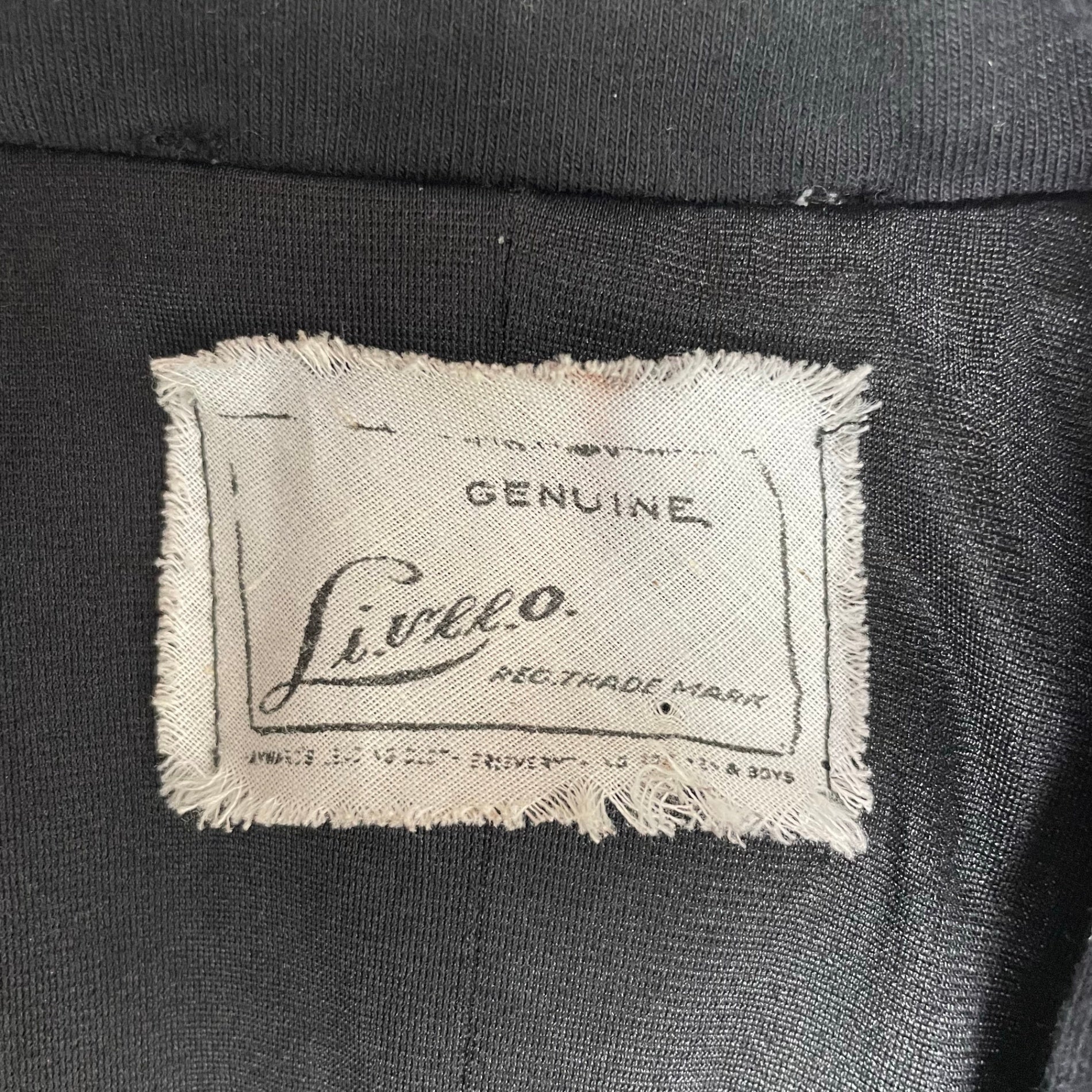 Livll.o リブルオー / 「ラジカセ」パッチワークジャケット MADE IN ITALY SIZE:XS-S程度