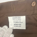 BRITISH ARMY イギリス軍 / BARRACK DRESS Pants ブラウン SIZE:84/84/100