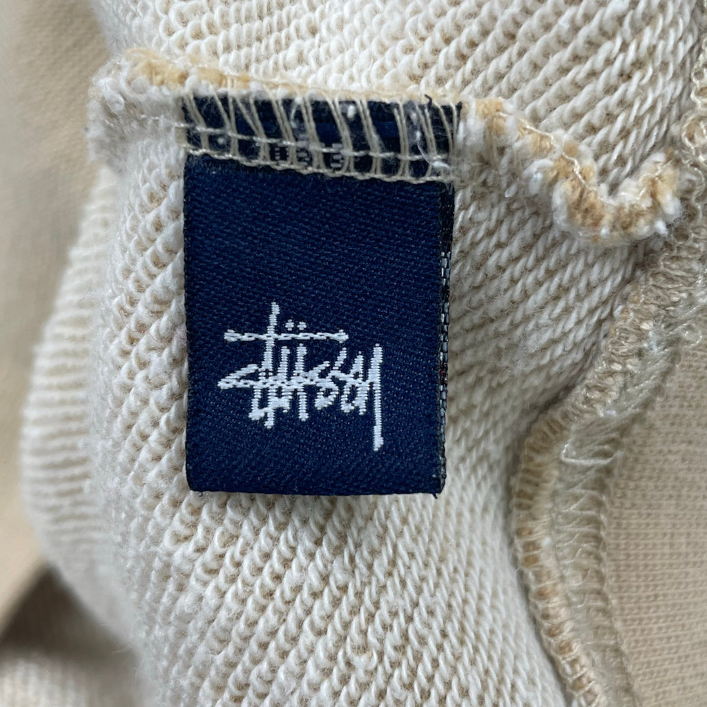 stussy ステューシー / 90s ボーダースウェット 袖ワッペン 紺タグ SIZE:XL