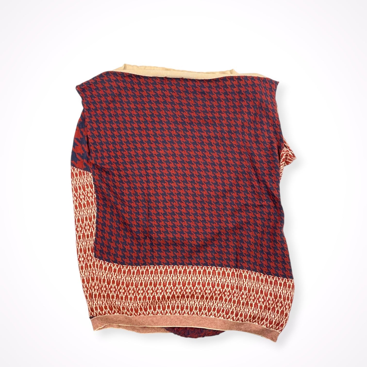 DRIES VAN NOTEN / シルクMIXドレープノースリーブニット 参考定価：85,000程度 SIZE:M