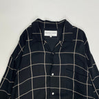 SHUTTLE NOTES / ソフトツイルオープンカラーシャツ 参考定価：18,000程度 SIZE:L