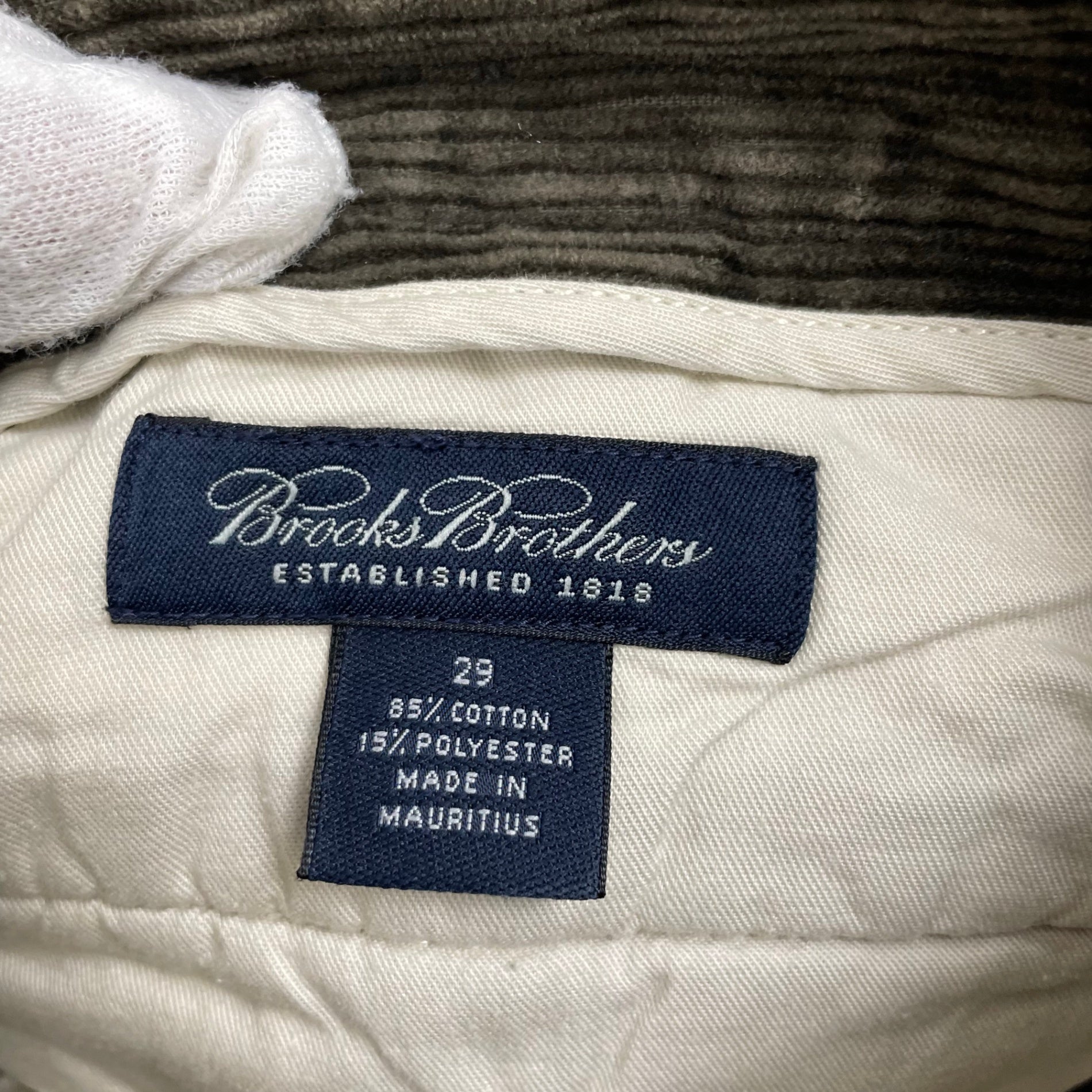 Brooks Brothers ブルックスブラザーズ / 2タックコーデュロイワイドパンツ 参考定価：20,000程度 SIZE：29