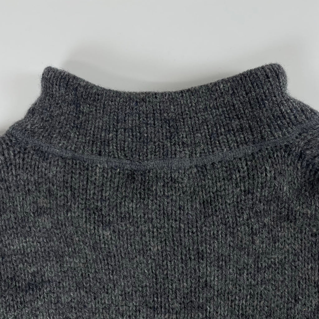 L.L. Bean / 90sフリース切替ハーフジップニット SIZE：XL