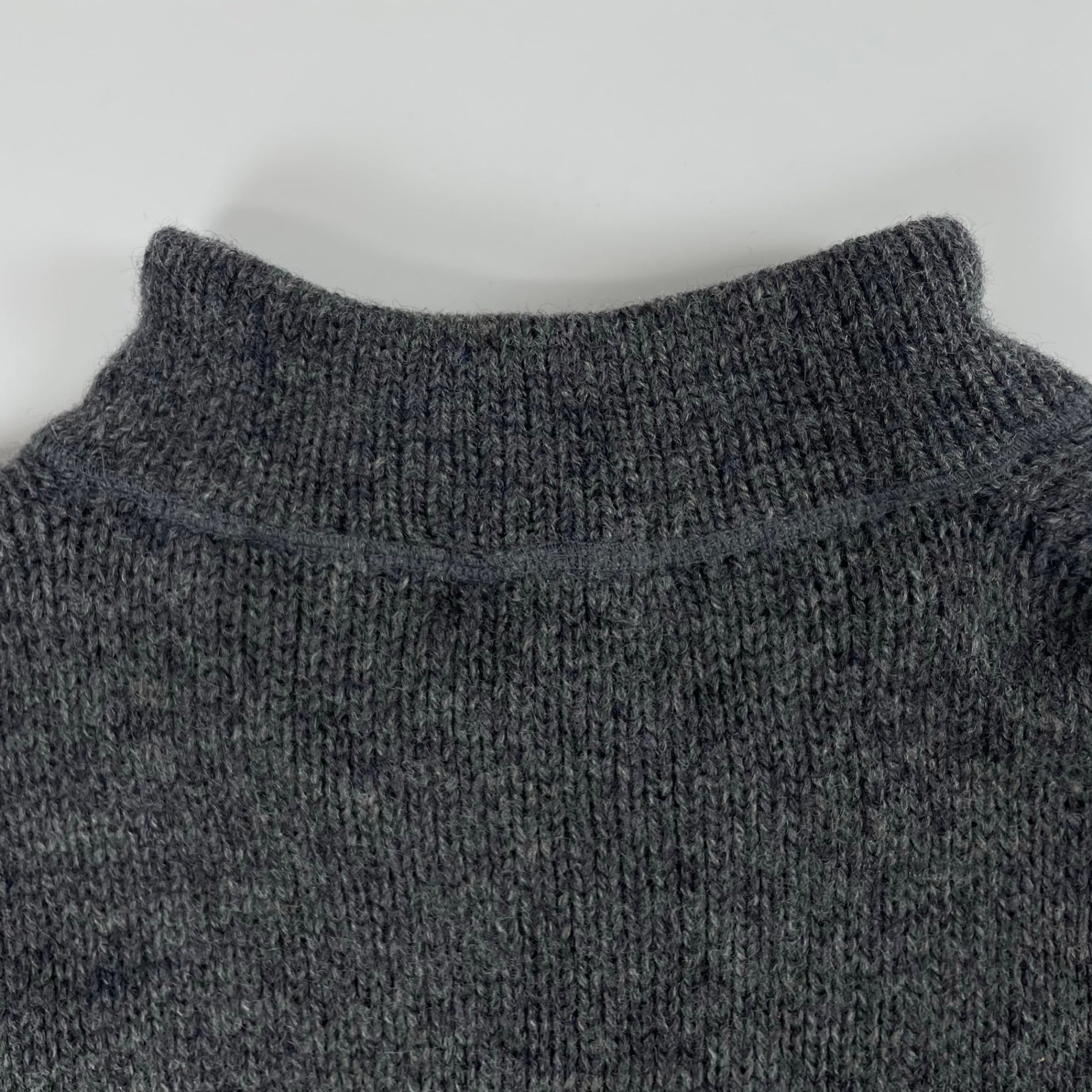 L.L. Bean / 90sフリース切替ハーフジップニット SIZE：XL