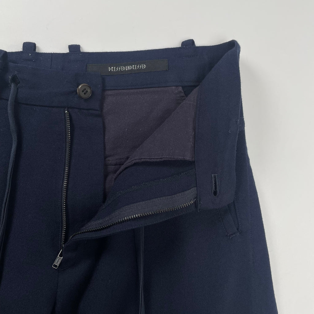 DRESSEDUNDRESSED ドレスドアンドレスド / クロップドワイドイージーパンツ 参考定価：40,000程度 SIZE:1