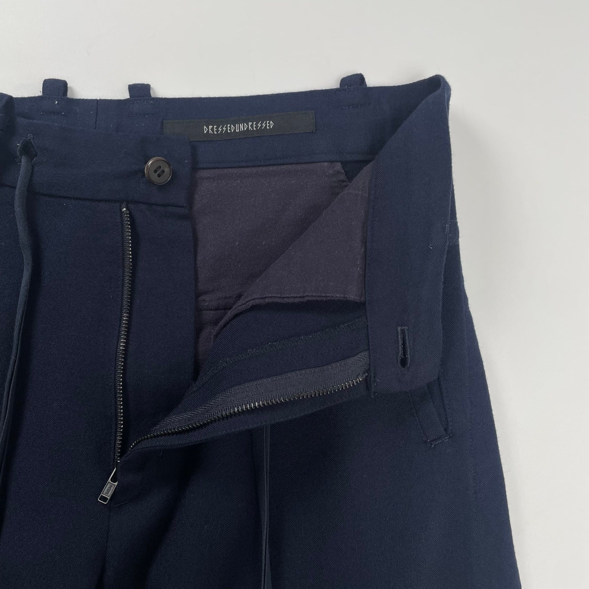 DRESSEDUNDRESSED ドレスドアンドレスド / クロップドワイドイージーパンツ 参考定価：40,000程度 SIZE:1