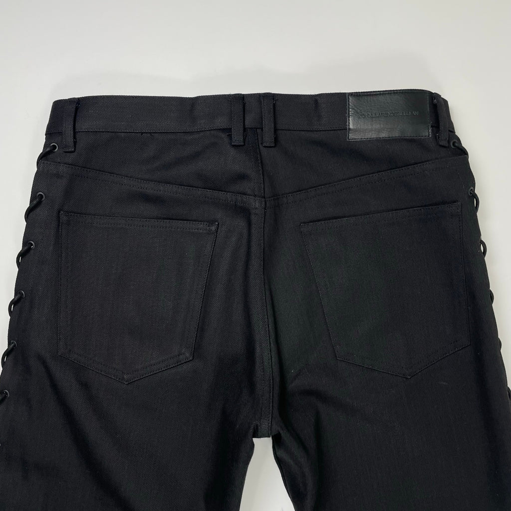 JOHN LAWRENCE SULLIVAN / Rigid denim lace-up pants 参考定価：50,000程度 SIZE:48