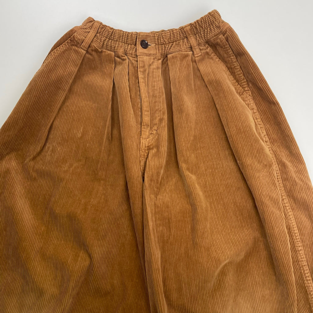 HARVESTY ハーベスティ / コーデュロイサーカスパンツ ブラウン 参考定価：17,800+tax SIZE:2