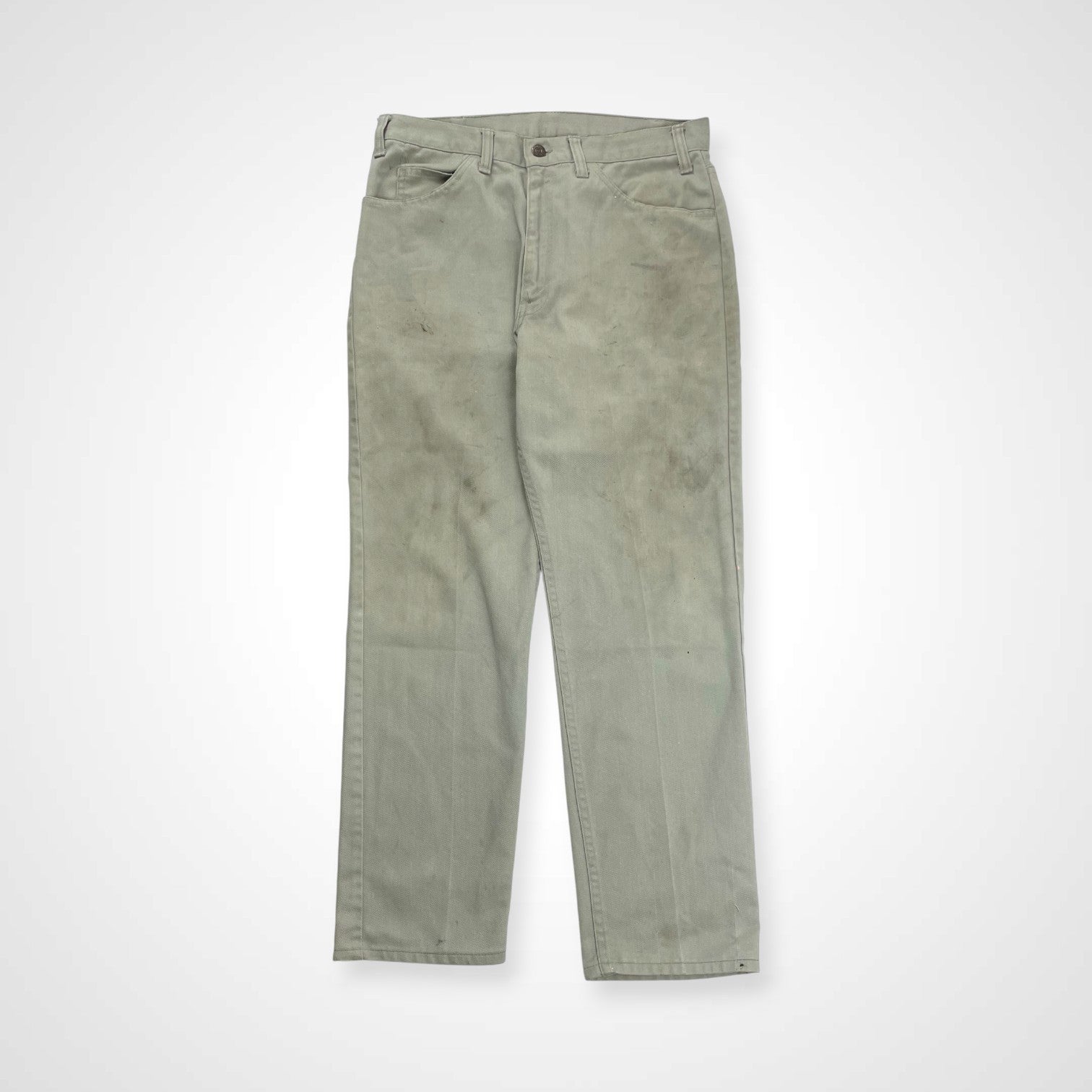 Levi's リーバイス / 黒タブBIG E スタプレスラックス 42TALON SIZE:W83cm