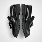 Pertini ペルティニ / タッセルローファー ブラック 参考定価：31,000+tax UNITED ARROWS取扱い SIZE:37.5(23.5cm程度)