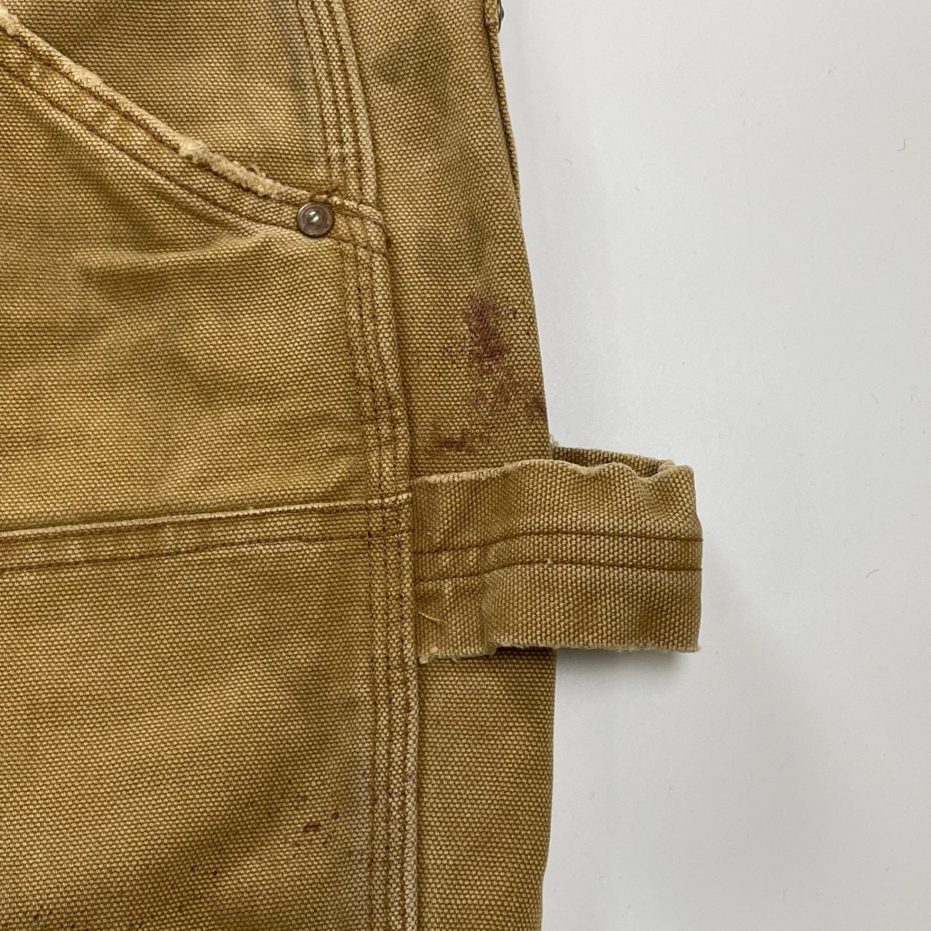 POLO by RALPH LAUREN ポロ バイ ラルフローレン / SAFARI CANVAS ペンキ加工  ダブルニーダックパンツ SIZE:W29 L30