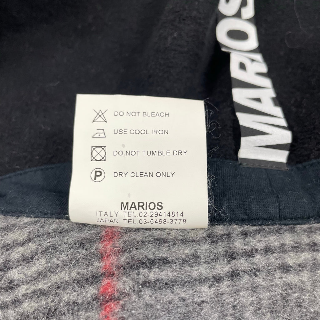 MARIOS マリオス / ボレロレイヤードスウェット 参考定価：30,000程度