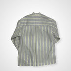 CABaN キャバン / ストライプバンドカラーシャツ 参考定価：30,000程度 SIZE:L