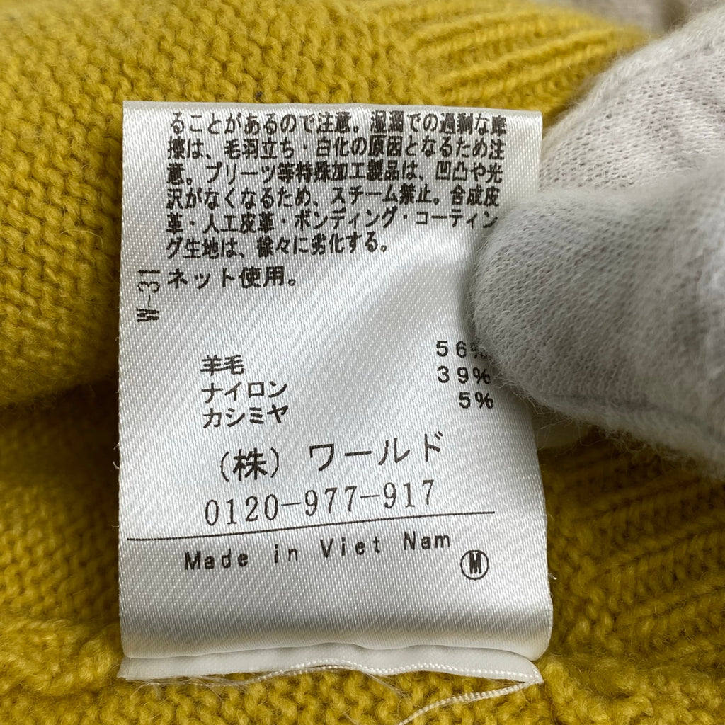 UNTITLED アンタイトル / カシミヤMIXプルオーバーニット 153-17695 美品 SIZE：2