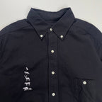 MOUNTAIN RESEARCH マウンテンリサーチ / ブラックB.D. ボタンダウンシャツ 極美品 MTR3976 参考定価：27,000+tax