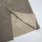 DES PRES デプレ / ライトダブルフェイスシャギー Iラインスカート 参考定価：32,000+tax SIZE:36