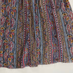 EURO VINTAGE / ヴィンテージシルクシャツワンピース SIZE：38