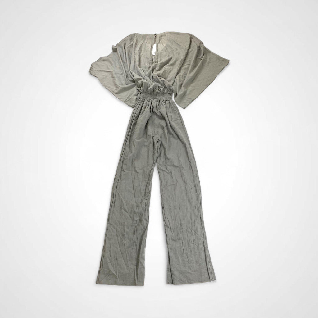 EUROPEAN CULTURE ヨーロピアン カルチャー / コットンオールインワン 未使用 参考定価：30,000程度 SIZE:S