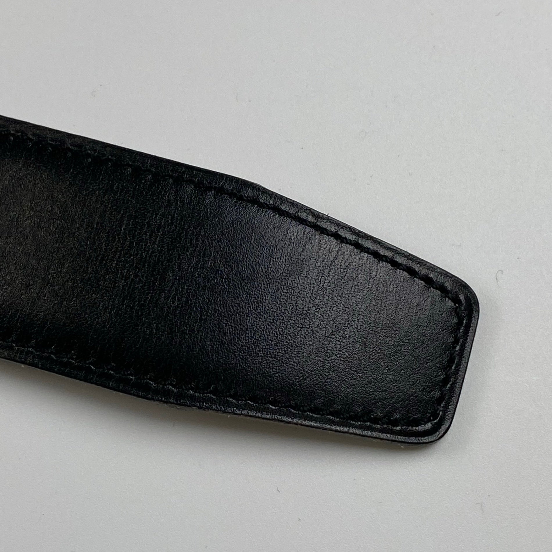 【極美品 鑑定済】 HERMES エルメス / コンスタンス Hバックル レザーベルト 〇Y刻印 ブラック×ベージュ 75cm