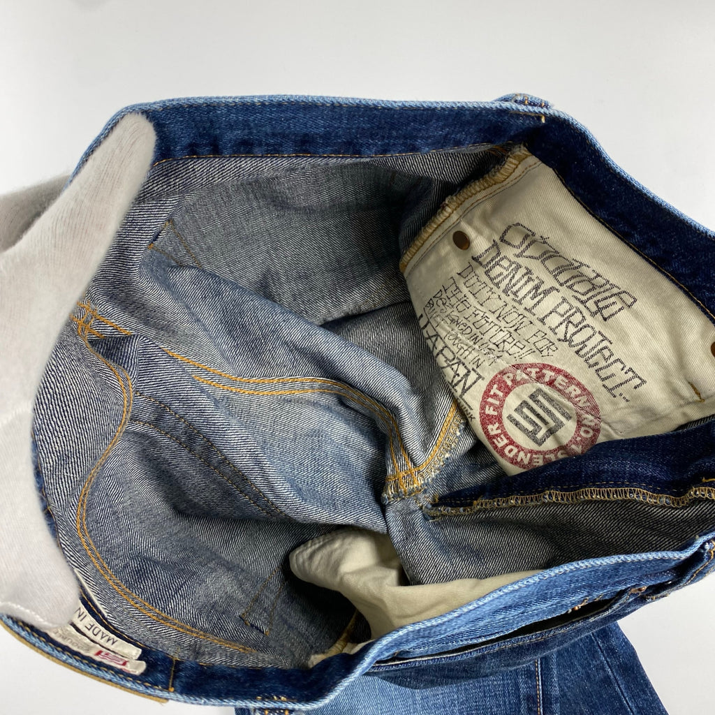 stussy ストゥーシー S/DOUBLE エスダブル / デニムパンツ PATTERN No.1 日本製 赤耳 SIZE：W31