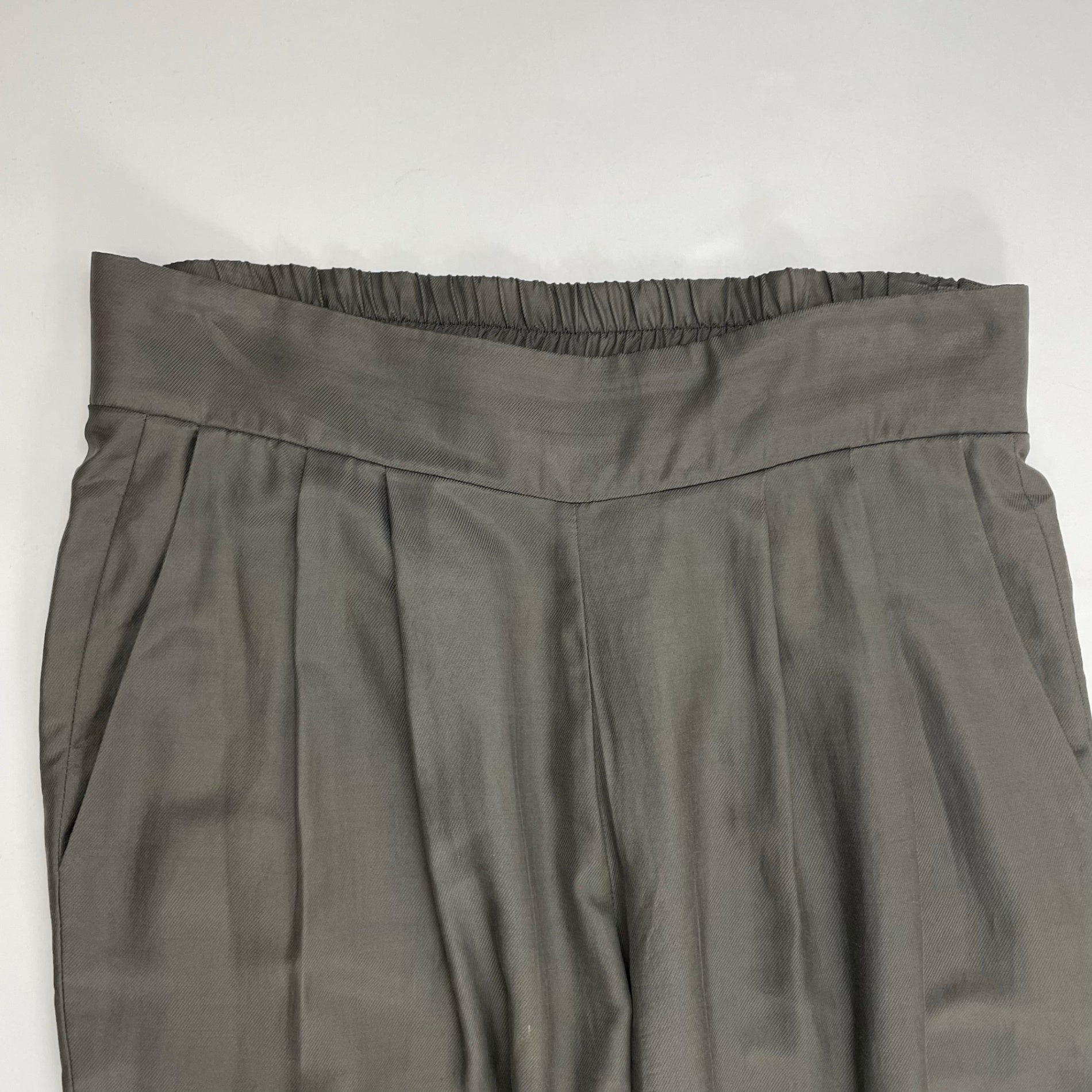 EMPORIO ARMANI / レーヨンMIXイージータックスラックス 参考定価：50,000程度 SIZE:W78
