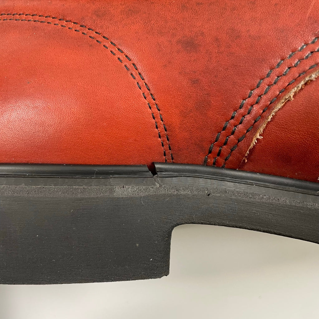 RED WING レッドウイング / 94年製 USA製204ワークブーツ スーパーソール プリント羽根タグ SIZE:8 Eウィズ